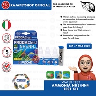 (WATER TEST) PRODAC NH3 AMMONIAC 12 ML KIT AMONIA AMMONIUM LEVEL TEST FOR FRESHWATER AQUARIUM SEA PO