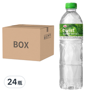 泰山 twist water 環保包裝水  600ml  24瓶