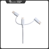 Cáp Lightning 3in1 MiLi - HI-L31 màu trắng - Dâu Đen Store