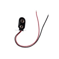 9V Battery Clip (1piece) ; Or GP 9V SuperCell Battery (1piece)