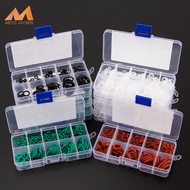 [Ready Stock & COD] Oring Box Set Black NBR Rubber O ring 10 Sizes 150pcs 1mm 1.5mm 1.9mm Thickness 
