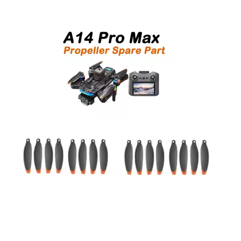 Original A14 PRO MAX Drone Propeller Spare Part A B Wing Fan Maple Leaf Part for Brushless Drone A14