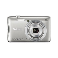 【Direct from japan】 Nikon Digital Camera COOLPIX S3700 Silver 8x Optical Zoom 20.05 million pixels S