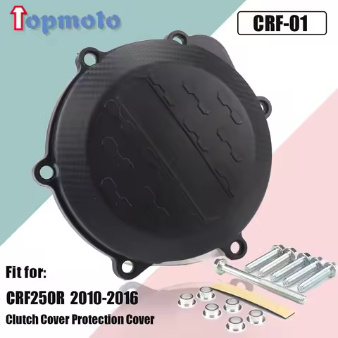 Motorcycle Clutch Cover Protection Cover Fit For HONDA CRF250R CRF 250R 205 2010 2012 2011 2013 2014