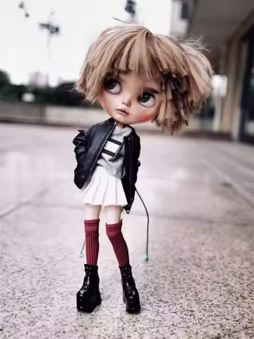 1Pairs Blyth Platform Shoes 1/6Doll Short Boots (Suitable For Pullip,ICY,Azone,Tangkou, Ob,BJD,Barbi