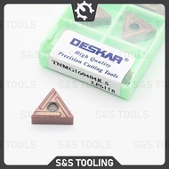 10pcs TNMG160404R-S LF6118 / TNMG160404L-S LF6118 DESKAR CARBIDE INSERT LATHE TURNING CNC TNMG TNMG1