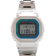 นาฬิกาข้อมือ CASIO G-SHOCK ฟูลเมทัล GMW-B5000PC-1JF SS เมทัล สีดำ-น้ำเงิน ทัฟฟ์โซลาร์ สภาพใหม่未使用【มื
