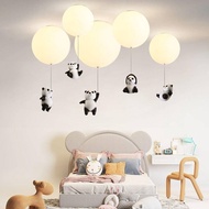 new  ceiling light, foyer creative little bear boy and girl bedroom light, living room light