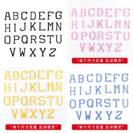 1 set patch A-Z [26unit] iron on alphabet english letter