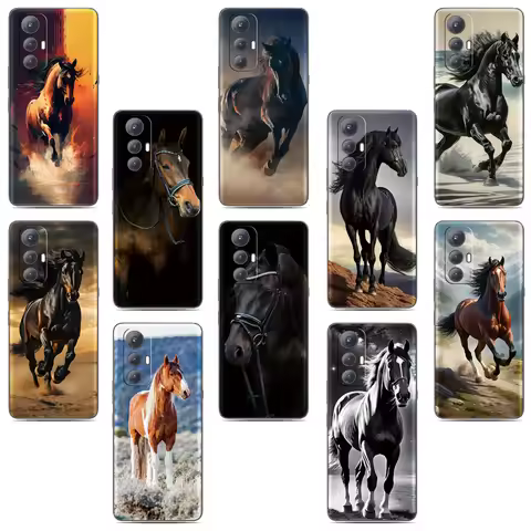 Wild Horse Phone Case For Asus Zenfone 10 9 8 Flip 5Z 4 ROG Phone 2 3 5 6 7 Max Pro M2 M1 Plus ZS620
