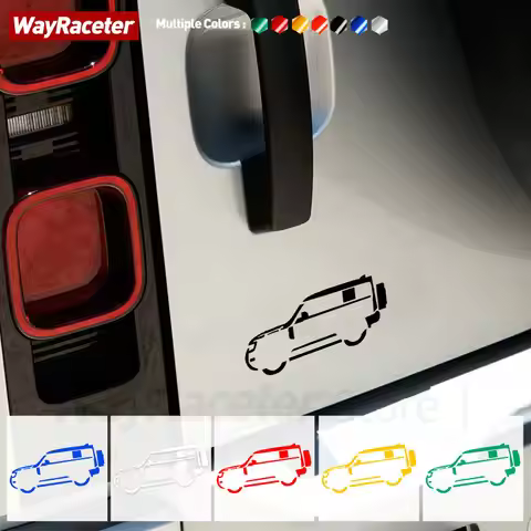 Reflective Creative Car Window Sticker Body Bumper Fender Graphic Vinyl For Land Rover Defender L663