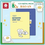 COMBO of 5 BOOKS - Hai Tien Creative horizontal notebook (72 million, 80 million, 120 million, 200 m