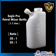 Eagle Pro Portable Petrol Fuel Mixing Bottle Tank 2 Stroke for Chainsaw & Brush Cutter Mixer Botol 2