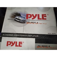 pyle 8800.4 4 channel power amplifier 1600watt
