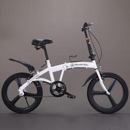 奔馳寶馬奧迪沃爾沃路虎車行4s店定制成人折疊變速自行車禮品單車