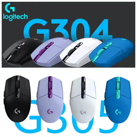 Logitech G304/G305 Gaming Wireless Mouse - LIGHTSPEED Tech, Precise Tracking, Durable for Long - ter
