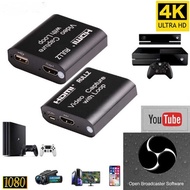 HD 1080P 4K HDMI Video Capture Card HDMI To USB 2.0 Placa De Captura Board Game Record Live Streamin