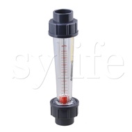 235MM 60-600L/H LZS-25 Plastic Tube Liquid Water Rotameter Flow Meter