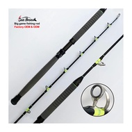 High-quality Wholesale Oem 50Ibs 80Ibs 120lbs Sea Guides Saltwater Fishing Rod Deep Sea Tuna Big Gam