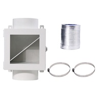 []-Indoor Dryer Vent Kit Lint Trap Dryer Lint Catcher Clothes Dryer Replacement Vents
