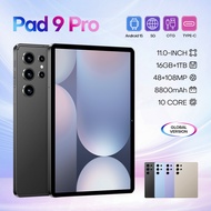 50% discount  รุ่นใหม่ Pad 9 Pro แท็บเล็ตพีซี 10 นิ้ว 16+1T โรงงานแท็บเล็ตเกมการเรียนรู้ออนไลน์