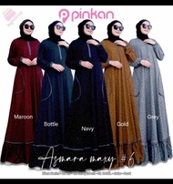 Gamis Diana Denim Terbaru Winza Asmara Maxy #9 by Fashion Hijab Solo