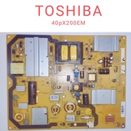 TOSHIBA 40PX200EM/Power board/main board/original spare part toshiba 40px200em