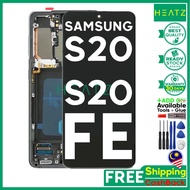 OLED LCD For SAMSUNG S20 G980 / S20 FE S20FE G781 G980B G980F G781B G781F Display Touch Screen Digit