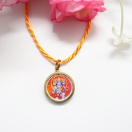 Hanuman & Shiva Pendant with Malai  / Anjaneya & Shiva Pendant - Unisex