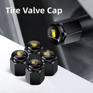 Porsche Wheel Tire Valve Caps Decoration Aluminum Alloy Macan Cayenne 718 Para Meira 911 Car Accesso