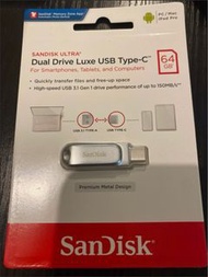 Sandisk 64gb usb drive type c usb