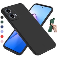 Liquid Silicone Case for Motorola Moto G75 G55 G35 G85 5G G04 G04S G24 Power Protective Cover TPU Co