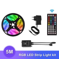 5m-20m Music sync Festoon Led Light Strip Mulitiple Color Rainbow Neon Light Voice Control Luminous Led Light Bedroom Decoration