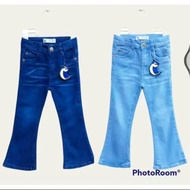 Boot cut Beggy unisex untuk kanak-kanak premium quality size 1y-12y Faster delivered pakai harian pa