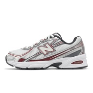 New Balance NB Casual Shoes 740 Men's Women's Silver Red Retro Stitching Cushioning [ACS] U740RD2-D 