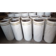 Marble pot taracota pot UK 30 cm