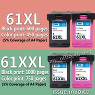 HP 61 Ink HP 61XL Ink Cartridge HP61 Black HP61XL Ink Cartridge Compatible for 000 1050 1055 2050 25
