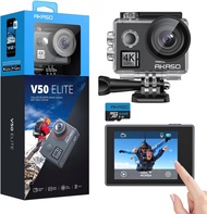 V50 Elite 4K60fps Touch Screen WiFi Action Camera Voice Control EIS 131 feet Waterproof Camera 8X Zo