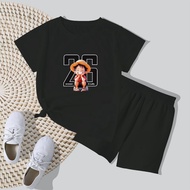 CT2 - Children's Shorts Set 5-15 Years Old Luffy Motif 26