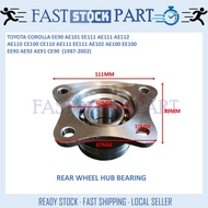 1PC REAR WHEEL HUB BEARING -TOYOTA COROLLA EE90 AE101 EE111 AE111 AE112 AE110 CE100 CE110 AE111 EE11