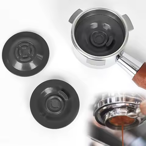 2PCS Silicone 54mm/58mm Blind Filter Backflush Disk for Breville Espresso Machines BES810BSS BES840X