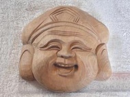 福神(8)~檜木雕刻~最寬約13.8cm~擺飾.裝飾