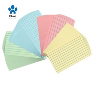 300 Sheets Colored Index Cards 3x5Inch Ruled-Lined Note Cards Color Flash Cards for Studying, Note T