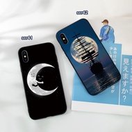 Huawei Y6 Y7 Y9 Prime P Smart 2018 2019 tpu case Moon sailing