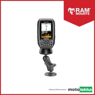 RAM Mounts Composite Double Ball Mount with Hardware for Garmin Striker + More RAP-B-101U-G4