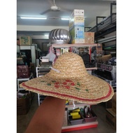 Topi Mengkuang Topi Kebun Farmers Hat Straw Hat 20"