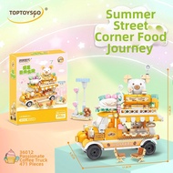 Mini Children Dessert Van Building Blocks