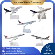 HLT PH Diecast Airplane Model Metal Aircraft Gift Jetstar B747 AirBus FedEx A380 Emirates B777