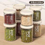 Airtight Jar Plastic Food Jar Storage Storage Jar Storage Jar Grain Kitchen Snack Refrigerator Stora