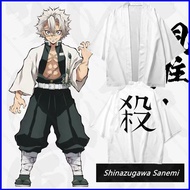 Loye Demon Slayer Shinazugawa Sanemi haori priest frock cardigan sweater kimono coat T-shirt Anime S